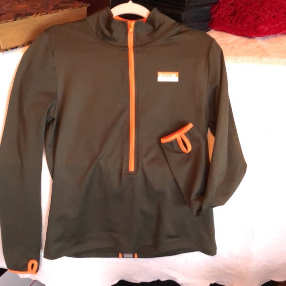 Victoria’s Secret PINK L pull over long sleeve athletic top & thumb hole sleeves - Picture 4 of 6